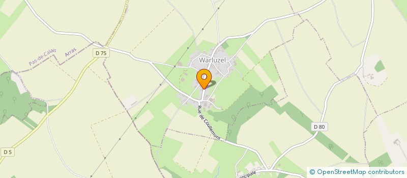 localisation de l'entreprise MADAME ROSE TEMPET  WARLUZEL