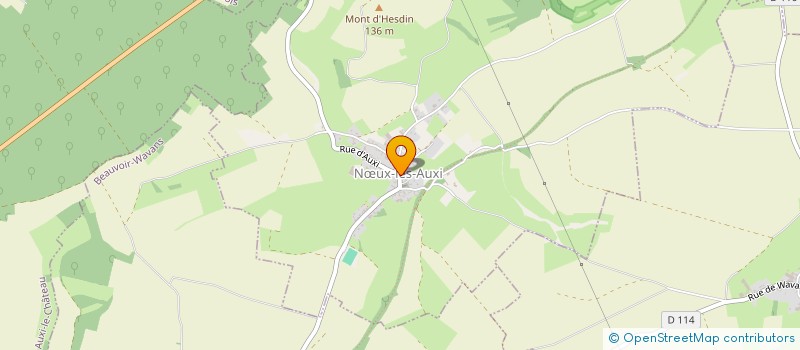 localisation de l'entreprise MADAME ROSE TOURNOIS  NUX-LES-AUXI