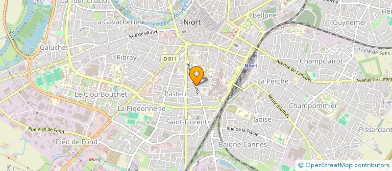 localisation de l'entreprise MADAME ROSE TOURON à NIORT