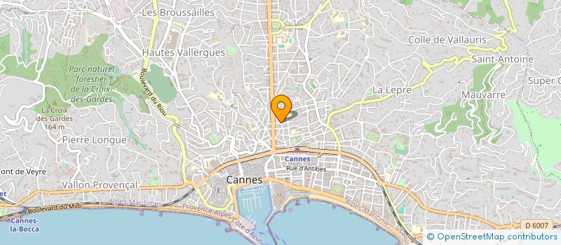localisation de l'entreprise MADAME ROSE TSIGBE à CANNES
