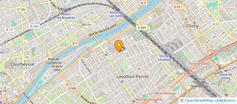 localisation de l'entreprise MADAME ROSE VALETTE à LEVALLOIS-PERRET