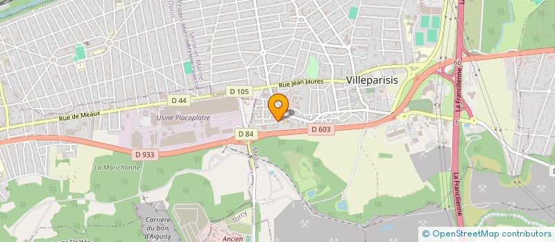 localisation de l'entreprise MADAME ROSE VANCOL  VILLEPARISIS