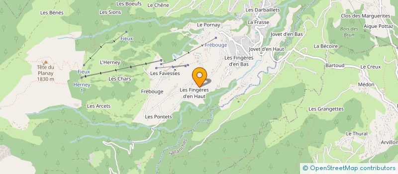 localisation de l'entreprise MADAME ROSE VIDAL à CORDON