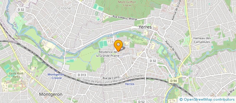 localisation de l'entreprise MADAME ROSEANE SOUZA FERREIRA  YERRES