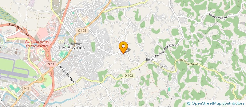 localisation de l'entreprise MADAME ROSEBERTE ONESTAS à LES ABYMES