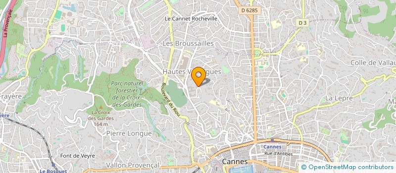 localisation de l'entreprise MADAME ROSELENE SLITI à CANNES