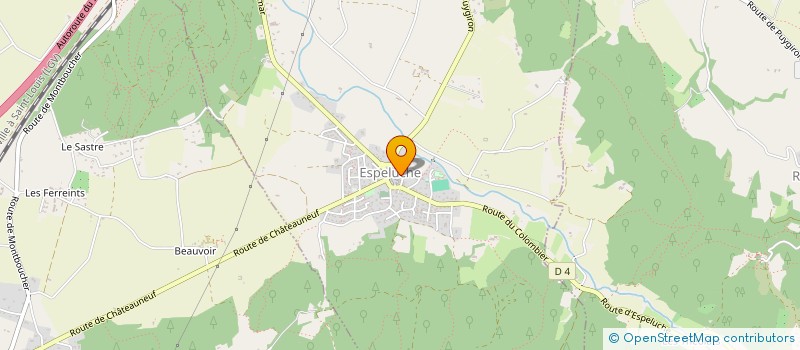 localisation de l'entreprise MADAME ROSELINE BAUMEA  ESPELUCHE