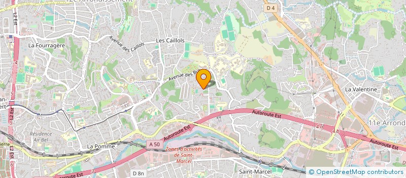 localisation de l'entreprise MADAME ROSELINE BROOKS à MARSEILLE
