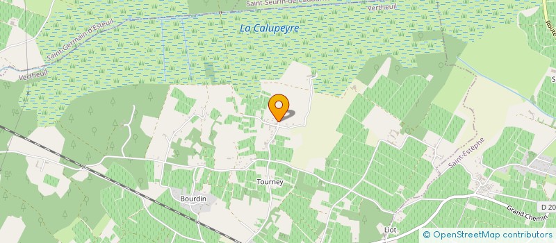 localisation de l'entreprise MADAME ROSELINE CHINELLI  VERTHEUIL