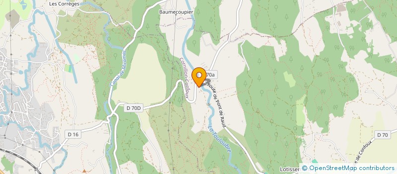 localisation de l'entreprise MADAME ROSELINE DEVULDER à CORNILLON-CONFOUX