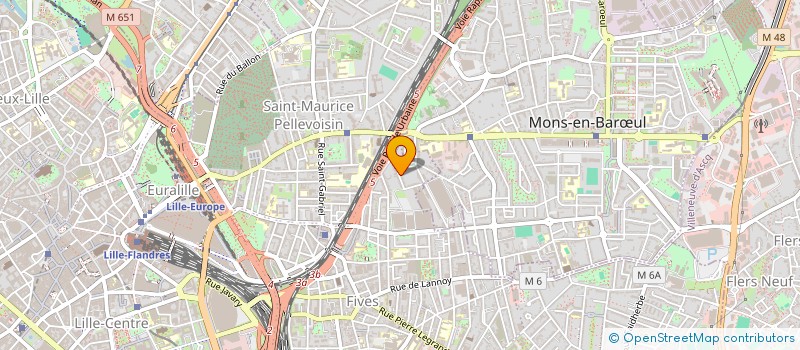 localisation de l'entreprise MADAME ROSELINE DHENIN à LILLE