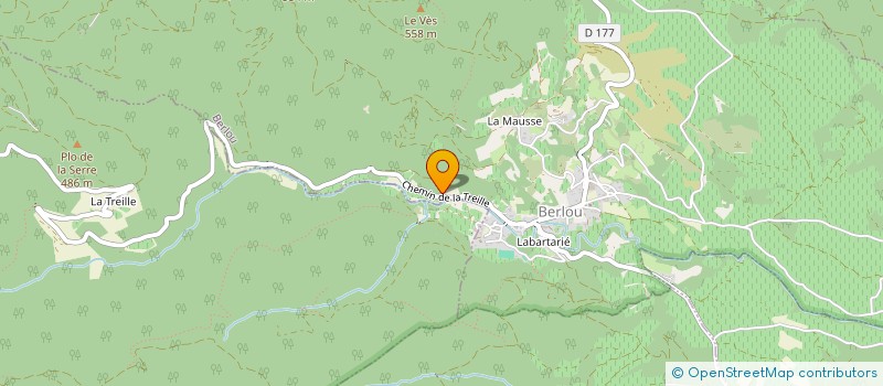 localisation de l'entreprise MADAME ROSELINE DUCHAMP  FERRIERES-POUSSAROU