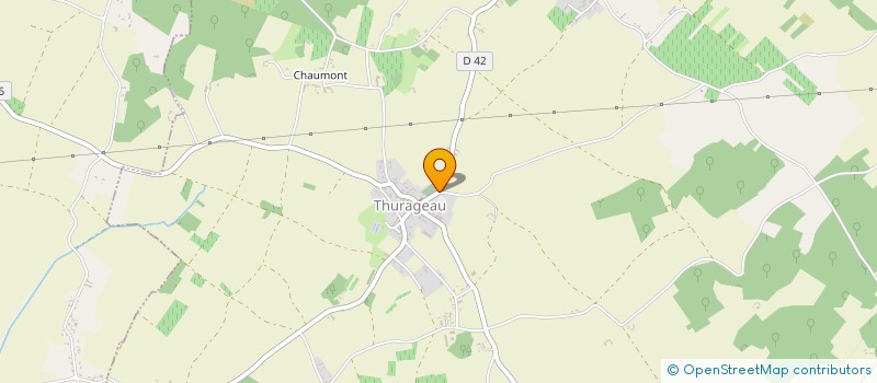 localisation de l'entreprise MADAME ROSELINE GOUBAULT à CHOUPPES