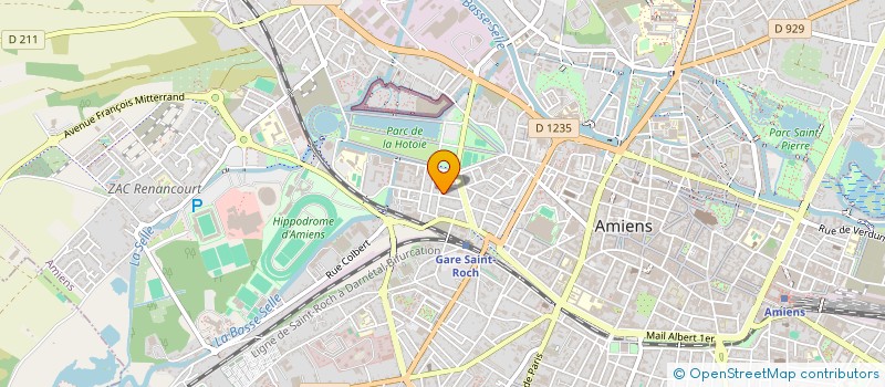 localisation de l'entreprise MADAME ROSELINE MARIE à AMIENS