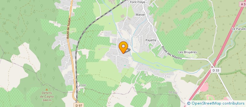 localisation de l'entreprise MADAME ROSELINE MONTRUCCHIO à FLASSANS-SUR-ISSOLE