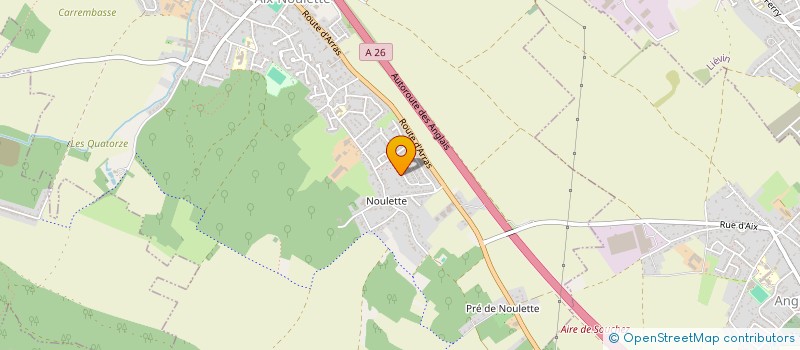 localisation de l'entreprise MADAME ROSELINE OFFE  AIX-NOULETTE