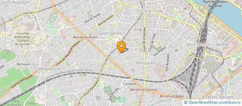 localisation de l'entreprise MADAME ROSELINE PANHARD à BORDEAUX