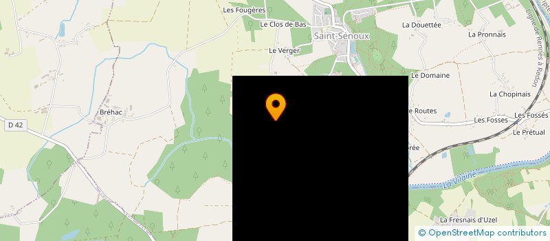 localisation de l'entreprise MADAME ROSELINE RABALLAND  SAINT-SENOUX