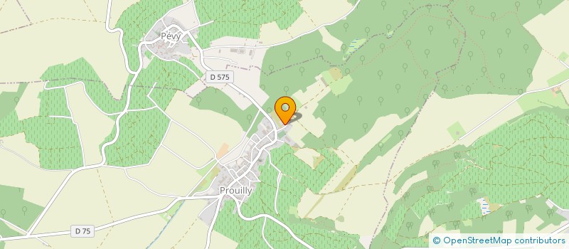 localisation de l'entreprise MADAME ROSELINE RAGAUT à PROUILLY