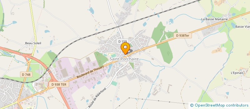 localisation de l'entreprise MADAME ROSELINE ROBIN  BRESSUIRE