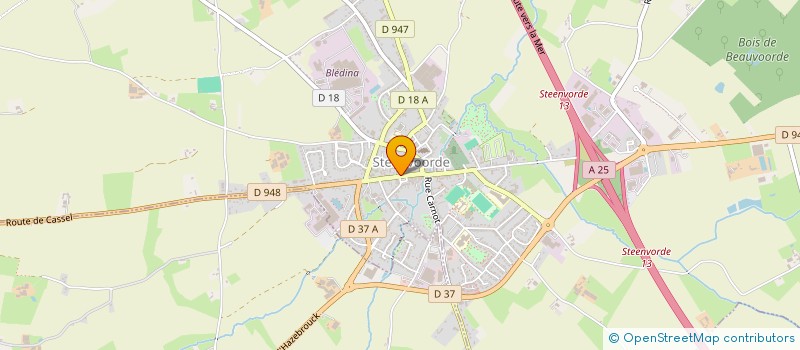 localisation de l'entreprise MADAME ROSELINE ROPITAIL à STEENVOORDE