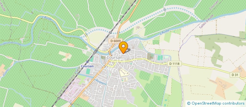 localisation de l'entreprise MADAME ROSELINE RUMEU  COURSAN