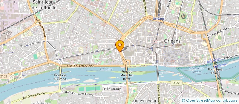 localisation de l'entreprise MADAME ROSELINE SELEUCIDE  ORLEANS