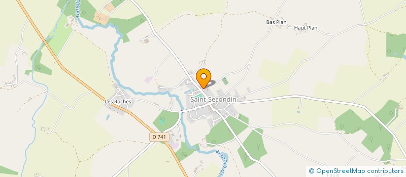 localisation de l'entreprise MADAME ROSELINE SINTURAT  CHATEAU-GARNIER