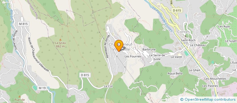 localisation de l'entreprise MADAME ROSELISE MANIAK  TOURRETTE-LEVENS