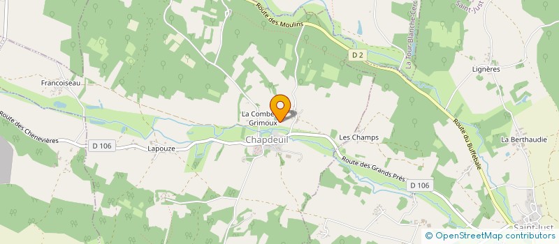 localisation de l'entreprise MADAME ROSELLA NOVELLI à NANTEUIL-AURIAC-DE-BOURZAC