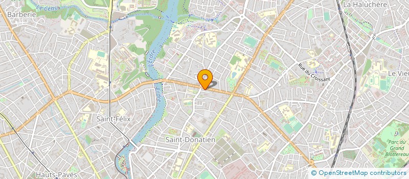 localisation de l'entreprise MADAME ROSELYNE BABONNEAU  NANTES