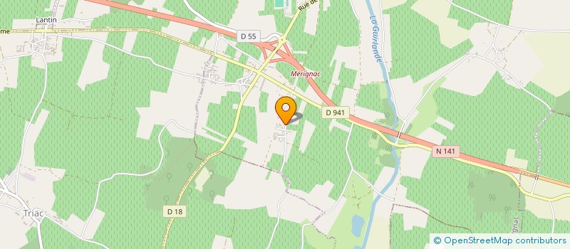 localisation de l'entreprise MADAME ROSELYNE BAUDRY à MERIGNAC