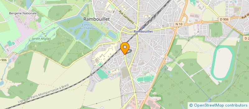 localisation de l'entreprise MADAME ROSELYNE BENICHOU à RAMBOUILLET