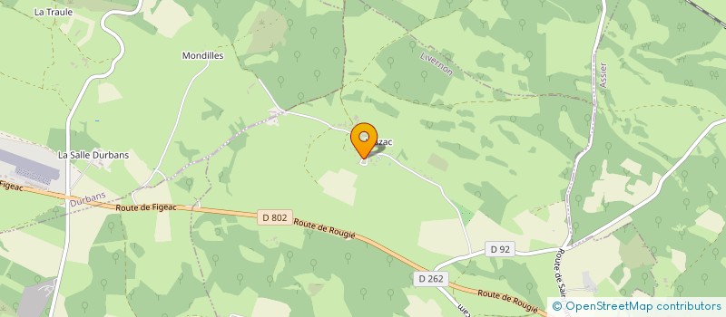 localisation de l'entreprise MADAME ROSELYNE BODI  LIVERNON