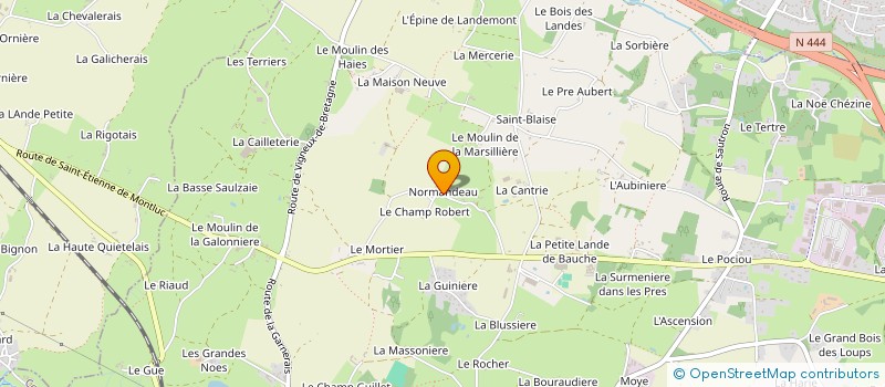 localisation de l'entreprise MADAME ROSELYNE BOSSARD à COUERON