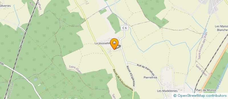 localisation de l'entreprise MADAME ROSELYNE BOULAY  SAINT-OUEN