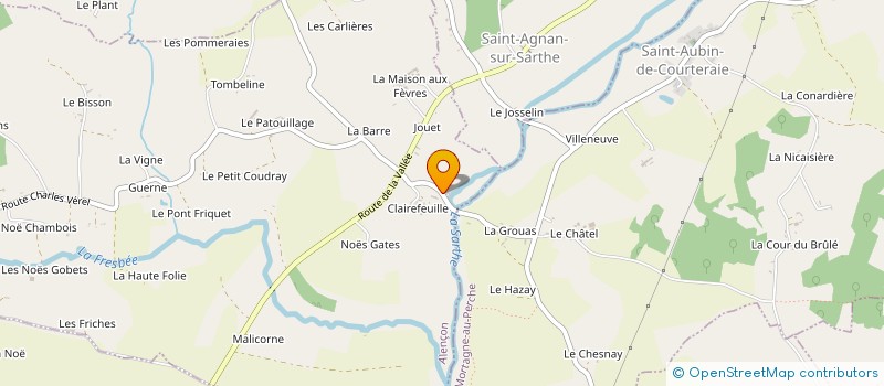 localisation de l'entreprise MADAME ROSELYNE BOUSCAUD à BURE