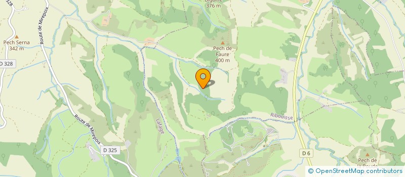 localisation de l'entreprise MADAME ROSELYNE BOYER DE BOUILLANE  RIBOUISSE