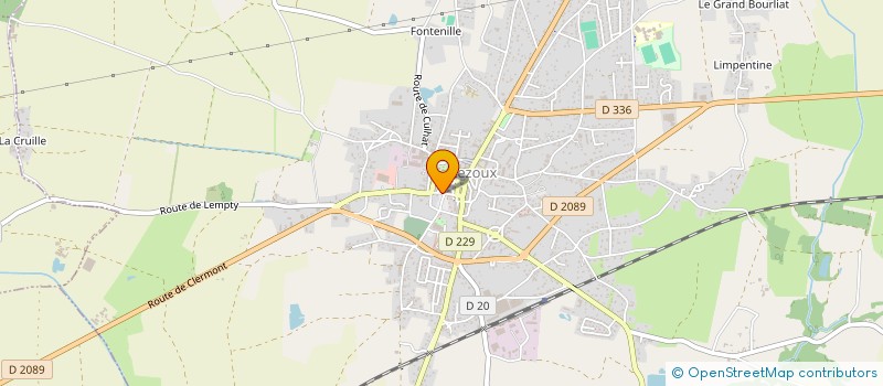 localisation de l'entreprise MADAME ROSELYNE CASSUS  LEZOUX