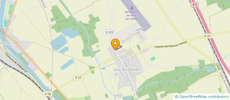 localisation de l'entreprise MADAME ROSELYNE CHEMIN à PONT-SUR-YONNE