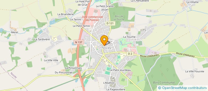 localisation de l'entreprise MADAME ROSELYNE COCAUD à NOZAY