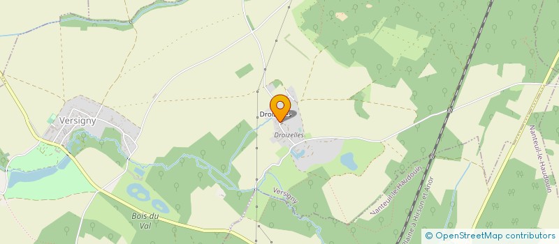 localisation de l'entreprise MADAME ROSELYNE DE KERSAINT  VERSIGNY