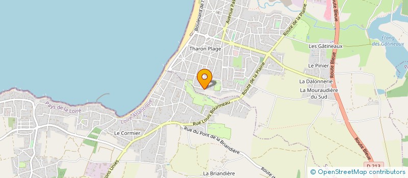 localisation de l'entreprise MADAME ROSELYNE DELAUNAY  SAINT-MICHEL-CHEF-CHEF