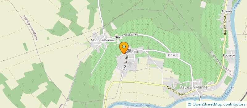 localisation de l'entreprise MADAME ROSELYNE DROCOURT  BONNEIL