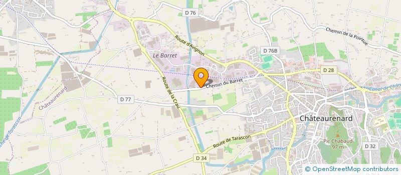 localisation de l'entreprise MADAME ROSELYNE FERRAND à CHATEAURENARD