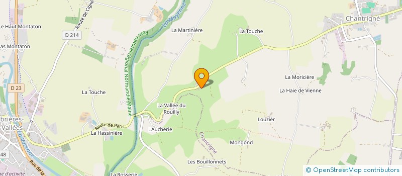 localisation de l'entreprise MADAME ROSELYNE FOUILLEUL à CHANTRIGNE