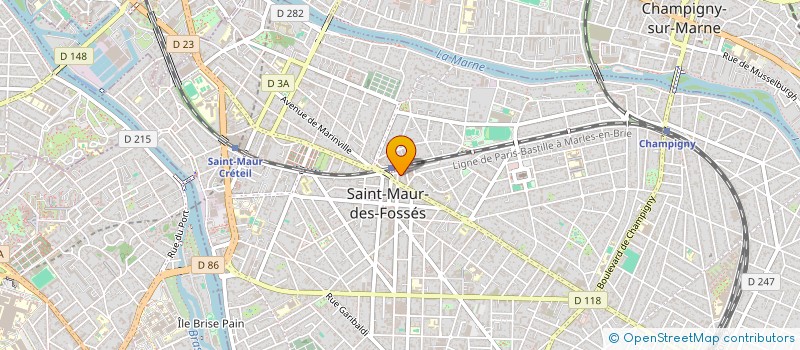 localisation de l'entreprise MADAME ROSELYNE GERMAIN à SAINT-MAUR-DES-FOSSES