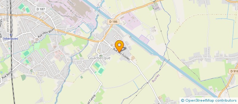 localisation de l'entreprise MADAME ROSELYNE GRELAIT  GUARBECQUE