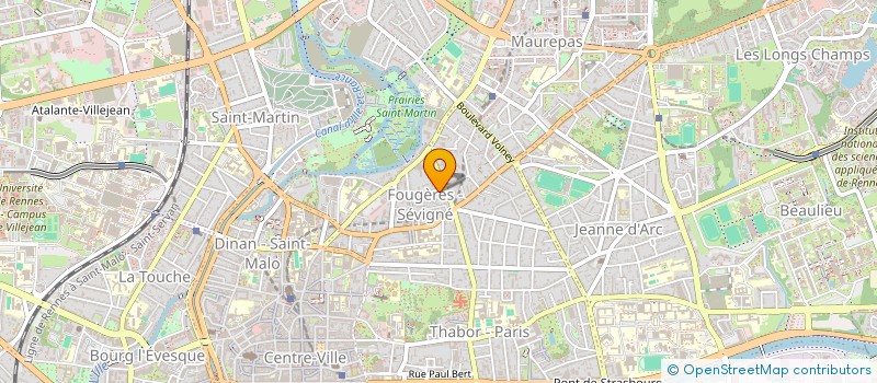 localisation de l'entreprise MADAME ROSELYNE GUEGAN à RENNES