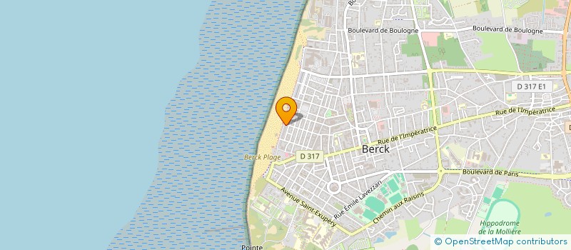 localisation de l'entreprise MADAME ROSELYNE GUYOT  BERCK